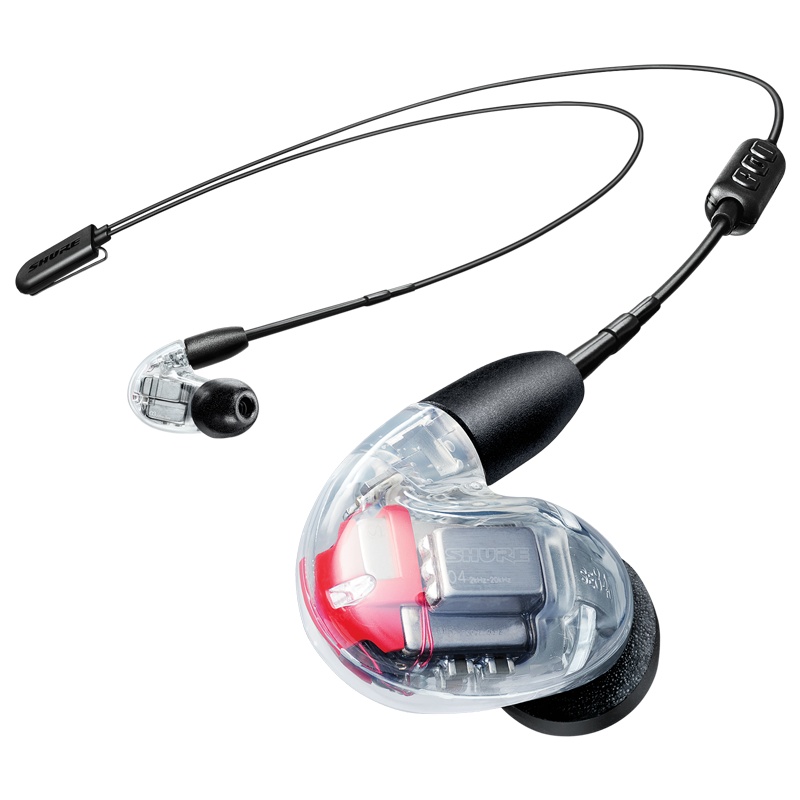 舒尔 Shure SE846+BT2 四单元动铁 HIFI 专业旗舰级 入耳式耳机 无线蓝牙耳机 透明色