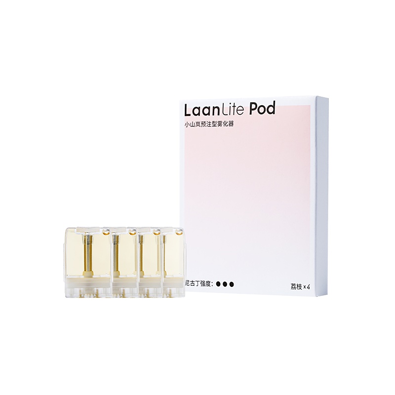 山岚(Laan)小山岚电子烟雾化器套装雾化芯防漏油 香雪荔枝
