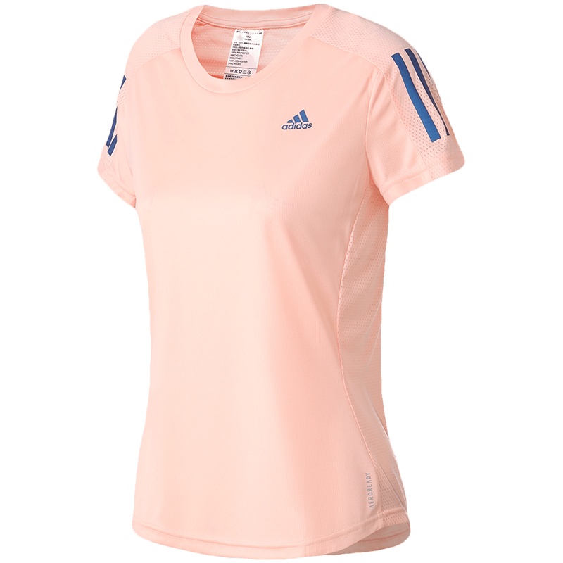 阿迪达斯女服短袖T恤训练健身跑步休闲运动服GC6620
