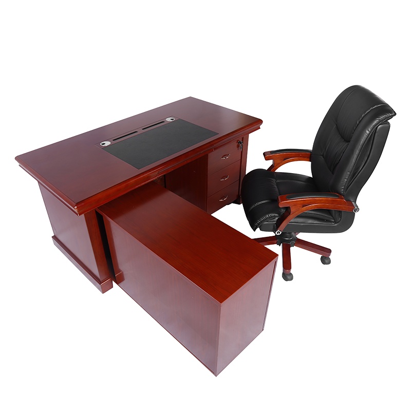 <万保>油漆办公桌 办公家具 现代中式 油漆办公台 油漆班台 油漆漆面职员桌