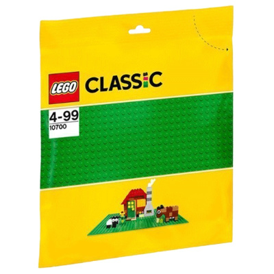 LEGO乐高经典系列经典创意绿色底板10700积木玩具