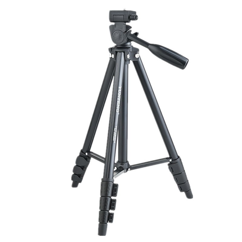 云腾(YUNTENG) 680专业三脚架 微单照相机三角架手机直播三脚架便携索尼a6000a5100支架