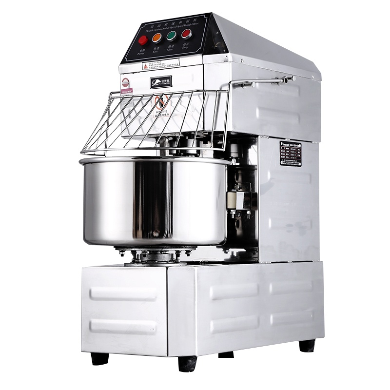 寒箭 30升和面机商用 不锈钢双动双速全自动揉面机打面机搅拌机专业商用和面机 SSD-30