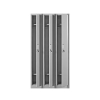 鸿业盛大(HONG YE SHENG DA)透气孔 3门更衣柜 加厚