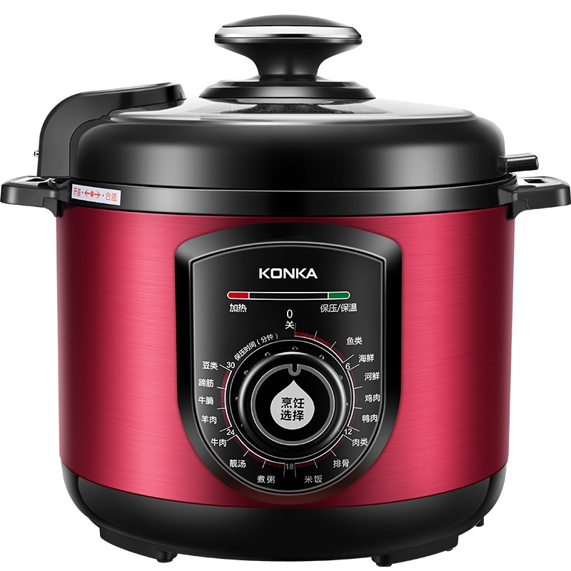 康佳(KONKA)电压力锅KPC-50JX505单胆 5升 家用多功能 15大功能菜单