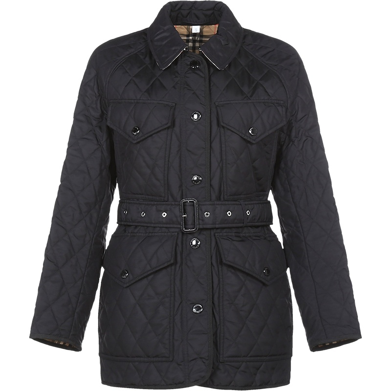 博柏利/巴宝莉 BURBERRY 女士锦纶棉服夹克上衣外套80341221
