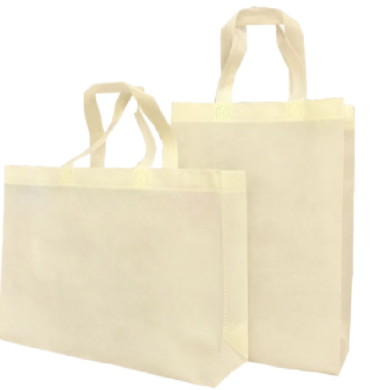 定制无纺布袋竖版米色中号30*38*10CM(100个)