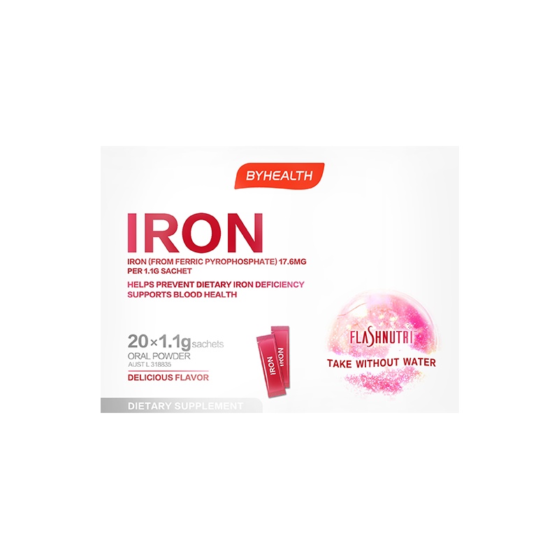 BYHEALTH汤臣倍健补血小铁粉20袋