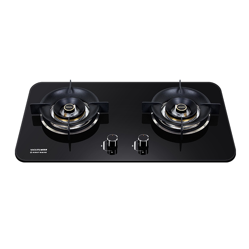 威可多(Vicutu)灶具W3(天然气液化气) 圆形哑光一体聚能炉架