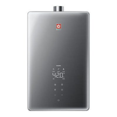 [新品]樱花(SAKURA)燃气热水器JSQ25-PLB705A天然气 13升 零冷水防冻 直流变频恒温 无氧铜水箱