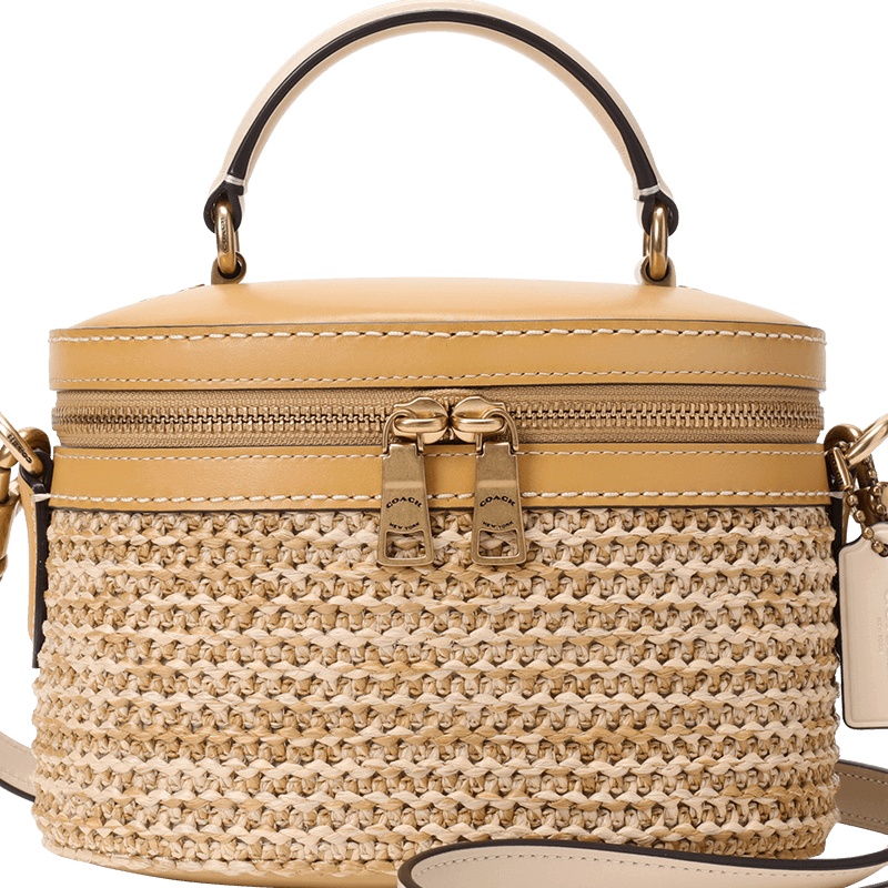 Coach 拼接手提单肩包 69626