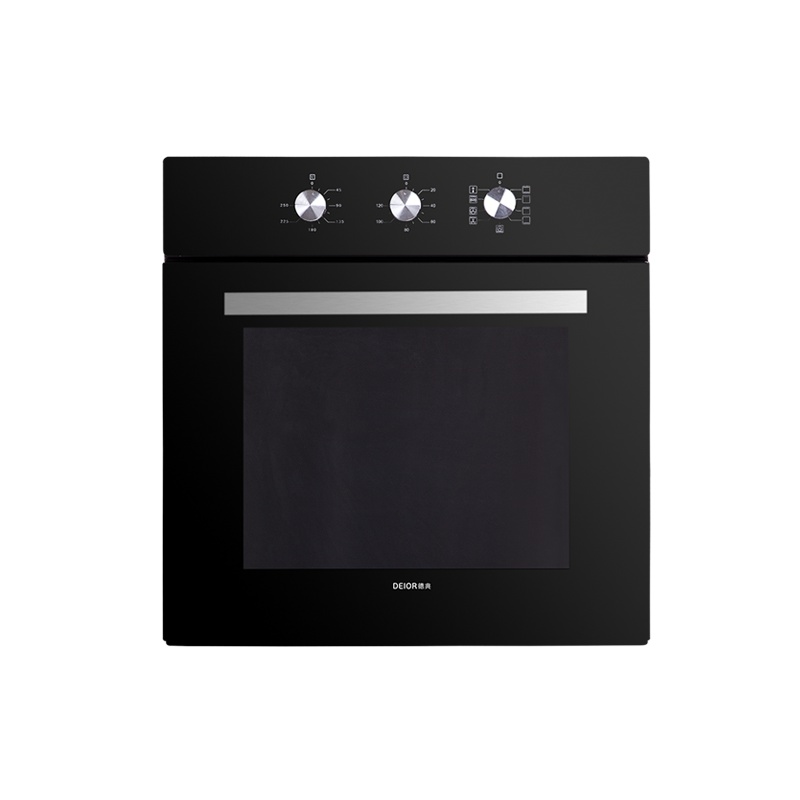 德兆EOMA69RB镶嵌式家用烘焙烤箱嵌入式烤箱商用镶入式电烤箱 旋钮电烤箱