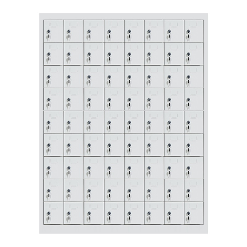 永格72门手机存放柜充电柜智能寄存柜信号屏蔽柜对讲机工地电动工具充电柜