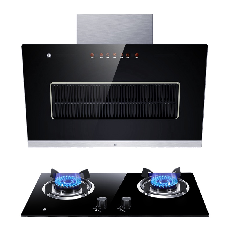 容声(RONGSHENG)烟灶套装CXW-218-RSP326R+JZY-Q71-QP04玻璃(新)液化气 超大宽屏