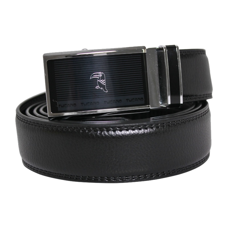 啄木鸟（TUCANO）男士皮带商务系列自动扣牛皮腰带 WDE3371A-88