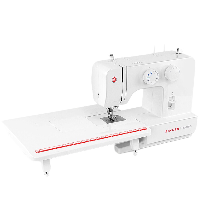 SINGER 美国胜家1409缝纫机家用小型电动多功能DIY吃厚带锁边锁扣眼衣车台式迷你裁缝机