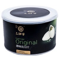 三胖蛋 原味南瓜子炒南瓜子坚果炒货休闲办公室零食南瓜籽罐装 180g/罐