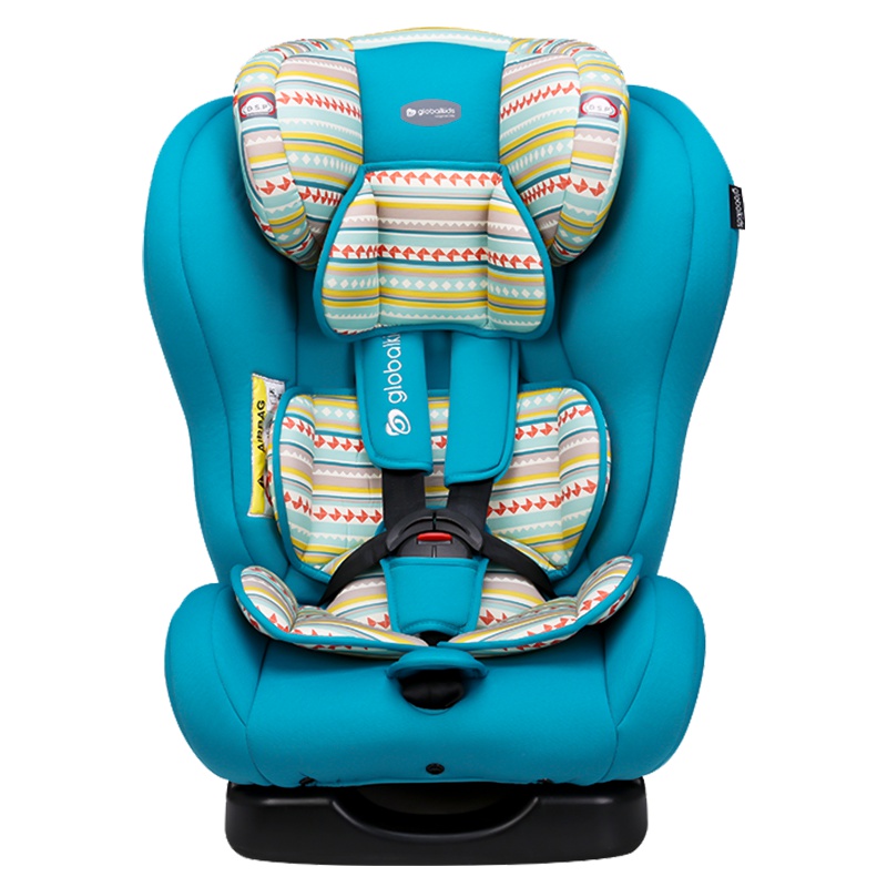 globalkids环球娃娃婴儿宝宝儿童安全座椅汽车用0-6岁可坐可躺0-25kg新生儿车载大躺角加宽加深反向正向安装