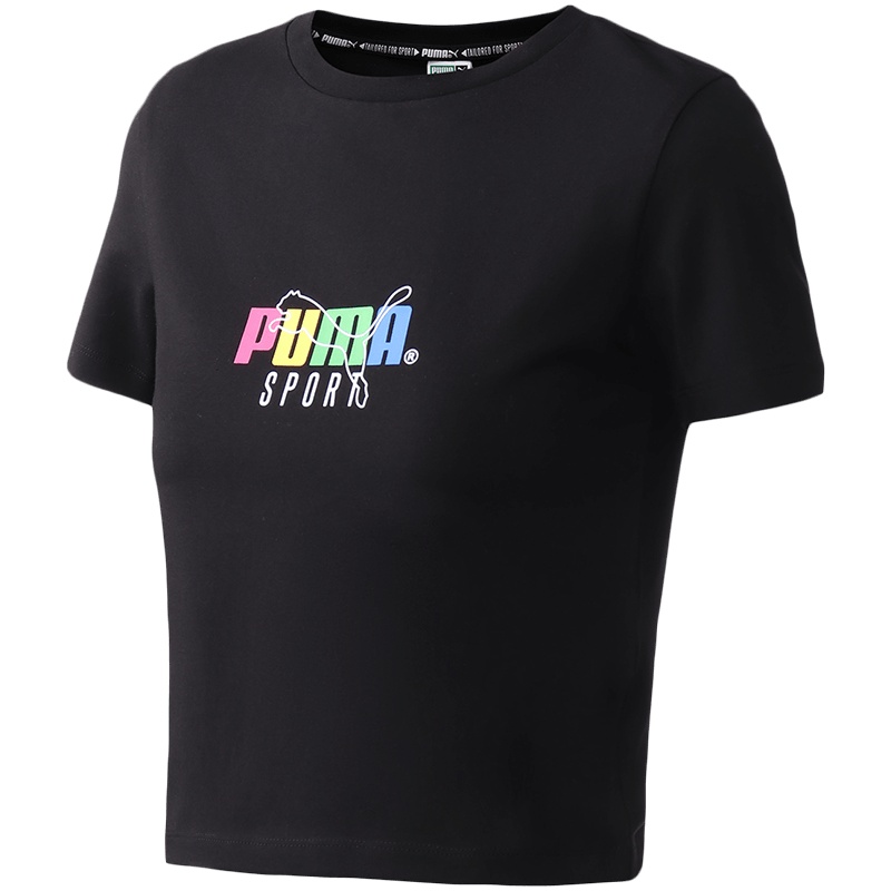 【自营】PUMA彪马女装运动服休闲圆领短袖T恤598268