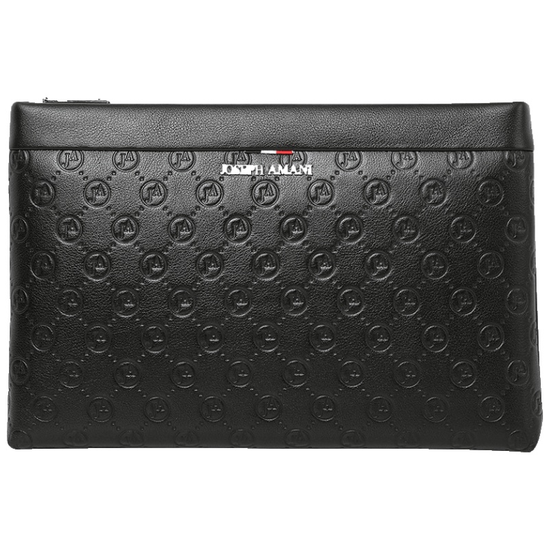 [CK正品]CaecnKoen2020新款男士手包男潮真皮休闲时尚百搭手拿包头层牛皮信封包商务男包手抓包