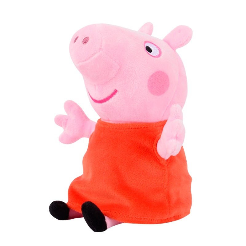 小猪佩奇Peppa Pig毛绒玩具佩佩抱熊 30cm