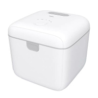 海尔(Haier)奶瓶消毒器带烘干 宝宝紫外线消毒锅10L单灯管 奶瓶收纳箱婴儿消毒柜HBS-U201