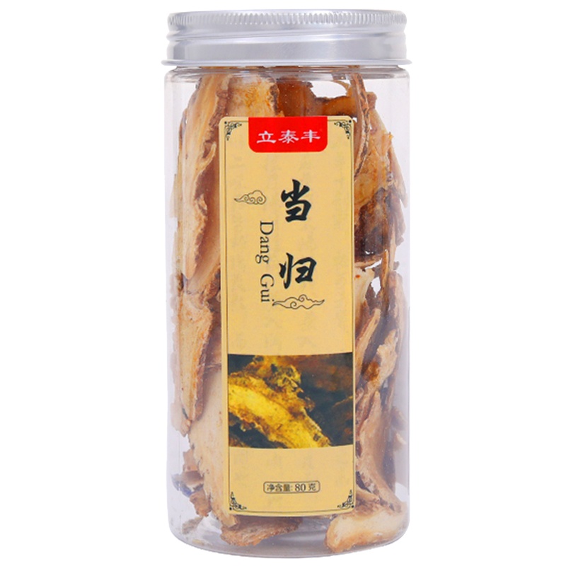 立泰丰 当归80g 甘肃岷县当归切片 可搭党参黄芪自然品相拒绝熏硫