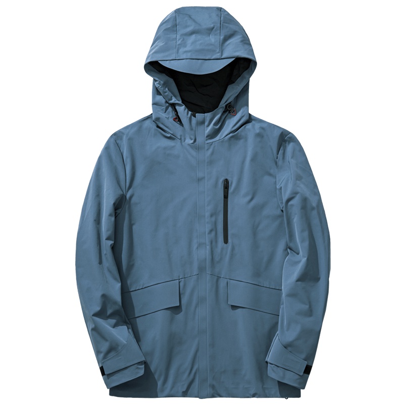 千纸鹤男士连帽外套2019秋季青年时尚帅气潮流上衣夹克30183