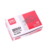 得力(deli) 得力大号回形针0050 5cm电镀金属曲别针 100枚/盒 10盒装