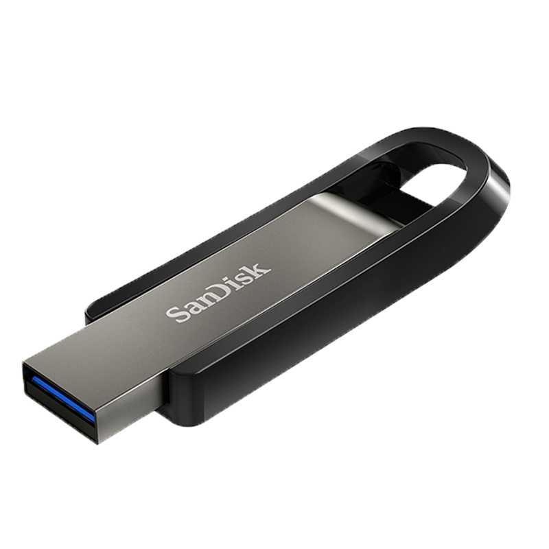 闪迪(SanDisk)CZ810 高速usb3.2 商务U盘 固态滑盖加密创意大容量优盘64GB私人订制激光刻字+礼盒
