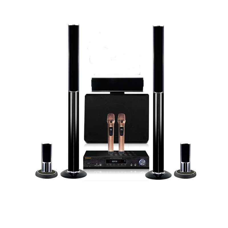 bosinund/博斯顿106+80+K999同轴光纤APE5.1声道家庭影院音响套装 KTV唱歌影院客厅电视蓝牙音箱