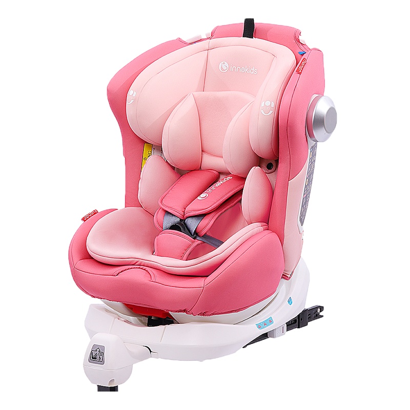 innokids儿童安全座椅0-4-12岁汽车用婴儿宝宝车载360度旋转智能
