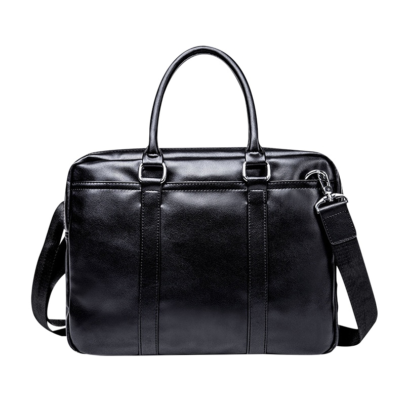 【顺丰配送】男包公文包男士包包商务手提包单肩包斜挎休闲包NB191124-1H黑色