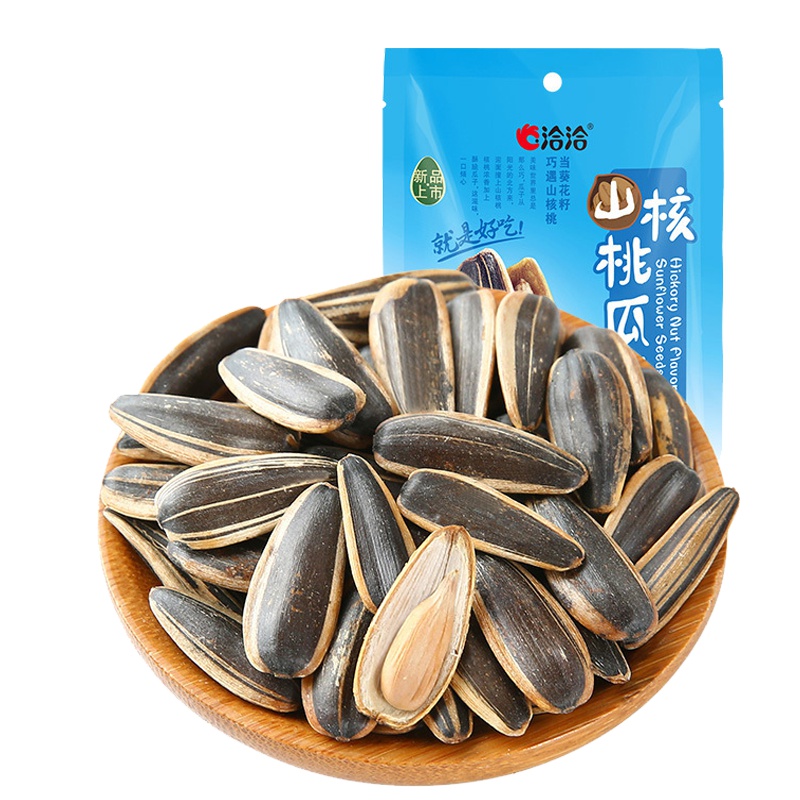 洽洽 坚果炒货 蓝袋 山核桃味瓜子108g(休闲零食)