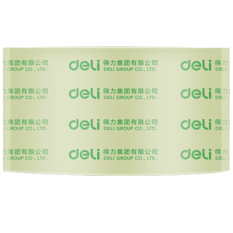 得力(deli) 高品质高透明封箱胶带/打包胶带 60mm*40y*50um(36.5m/卷)2卷装