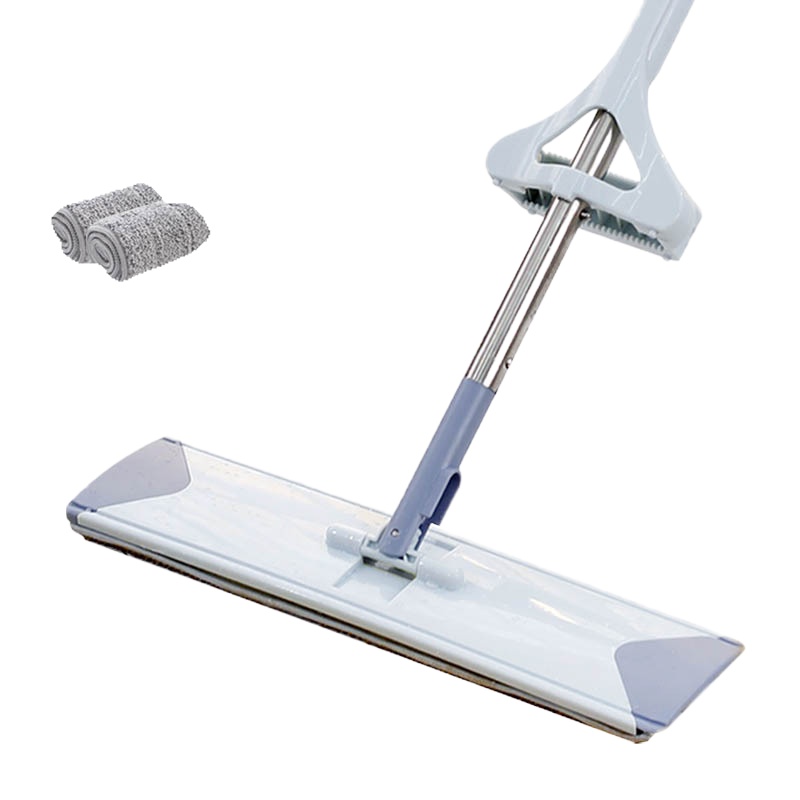 GS ZH美添乐 霹雳娇娃免手洗平板拖把 [共2拖布]