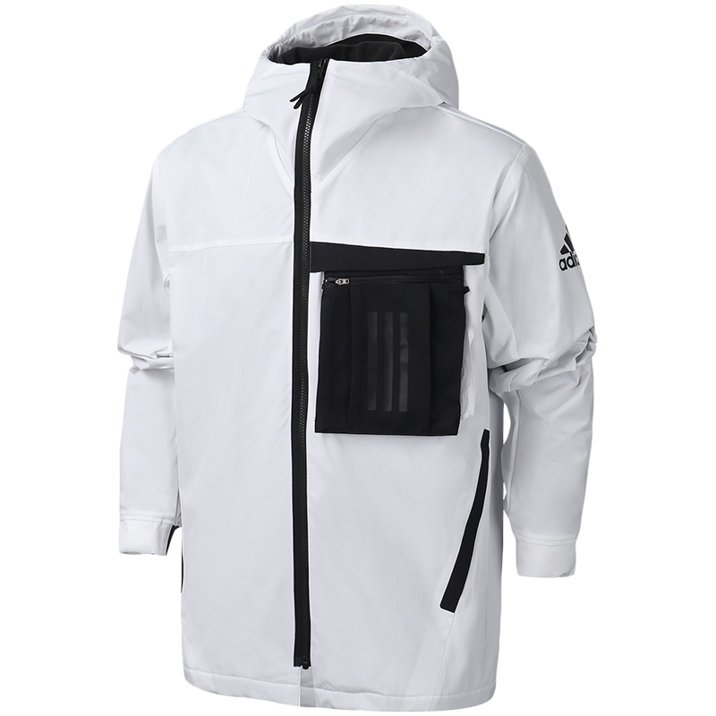 阿迪达斯男服外套夹克防风服休闲运动服FM9394