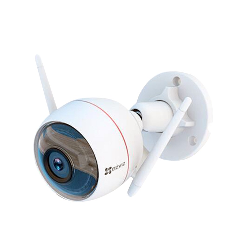 海康威视萤石C3系列室外无线网络监控器套装摄像头家用wifi夜视手机 1080P 不含内存卡