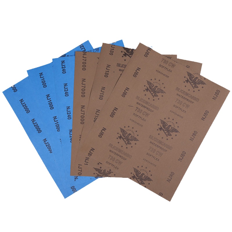 企采严选 砂纸打磨抛光水磨水砂纸墙180目 10张