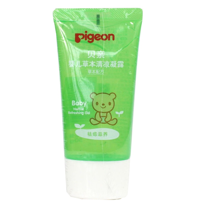 贝亲Pigeon 婴儿清凉膏50g 儿童草本清凉膏 花露水无香味 迷你装舒缓蚊虫叮咬凝露 草本清凉膏 IA135
