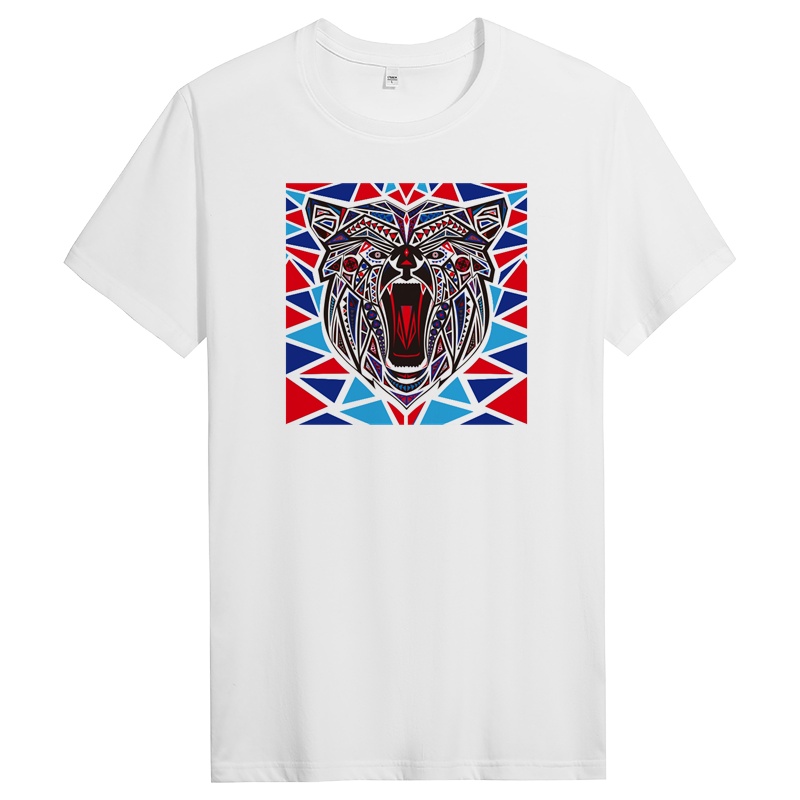 纯棉短袖T恤男士潮流圆领夏季半袖体恤衣服男 DT11175