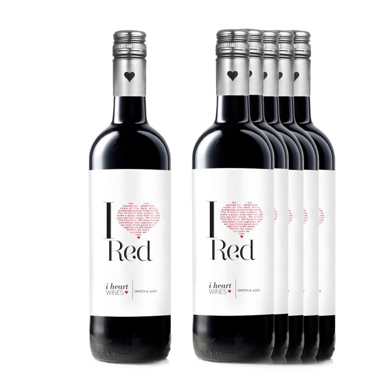 西班牙进口红酒 爱嗨混酿干红葡萄酒750ml*6