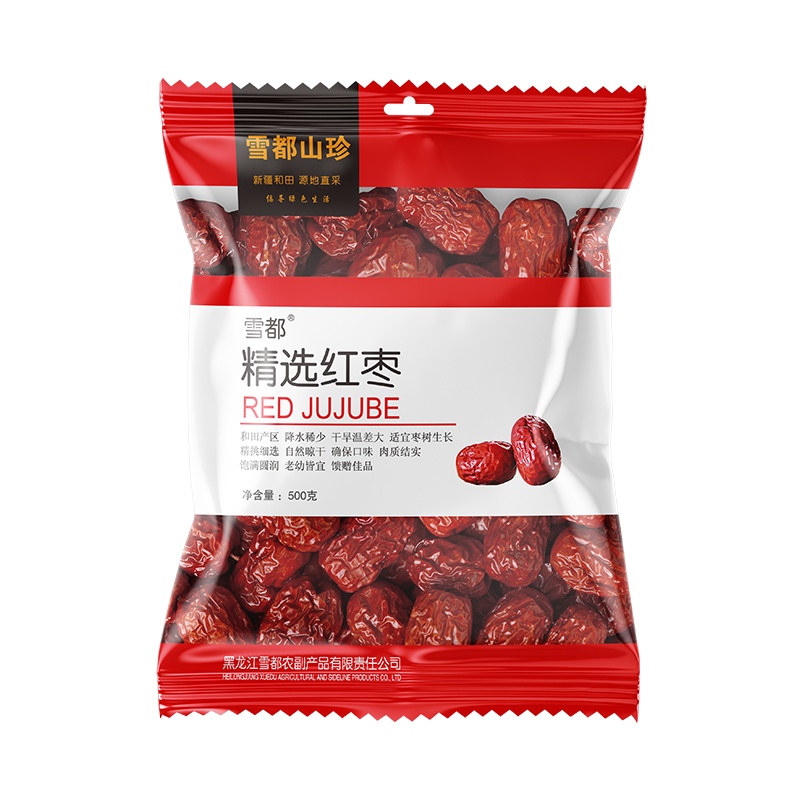 雪都精选红枣500g