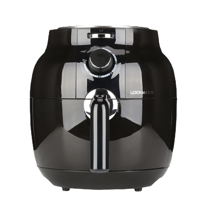 乐扣乐扣(LOCK&LOCK)家用智能无油大容量空气炸锅 3.5L黑色 EJF141BLK
