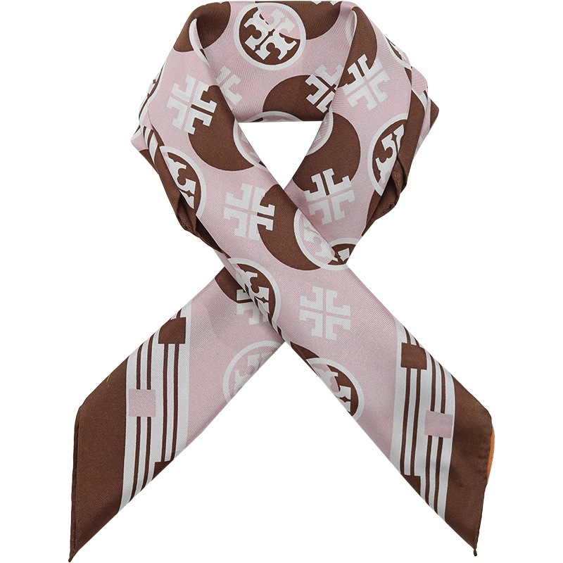 TORY BURCH 托里·伯奇 奢侈品 TB围巾 女士 桑蚕丝方巾丝巾围巾 79094