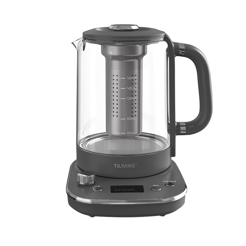 Tiliving高端钛养生壶家用多功能玻璃花茶壶办公室全自动煮茶壶器