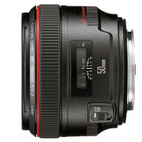 佳能(Canon)镜头 EF 50MM F/1.2L USM标准定焦镜头 佳能单反镜头50F1.2