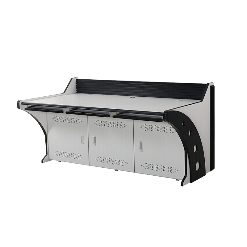 尔迈 机房操作台指挥调度台工控台中心控制监控桌 H系列三联