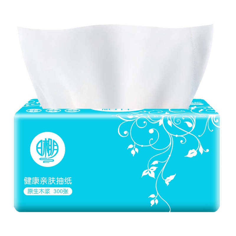 日相月0257健康亲肤抽纸8连包