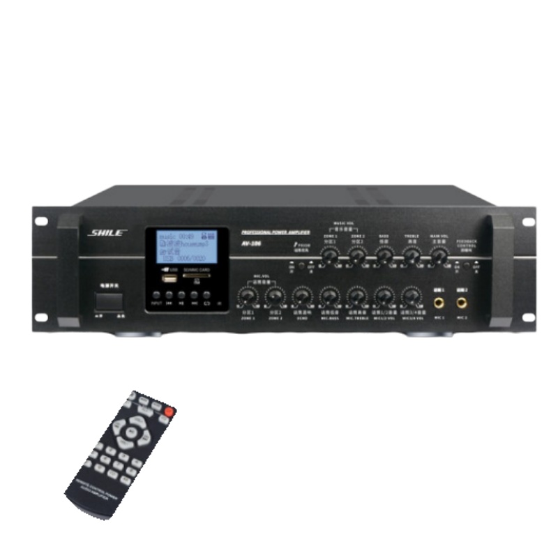 iDiskk 狮乐AV-106 四声道功放